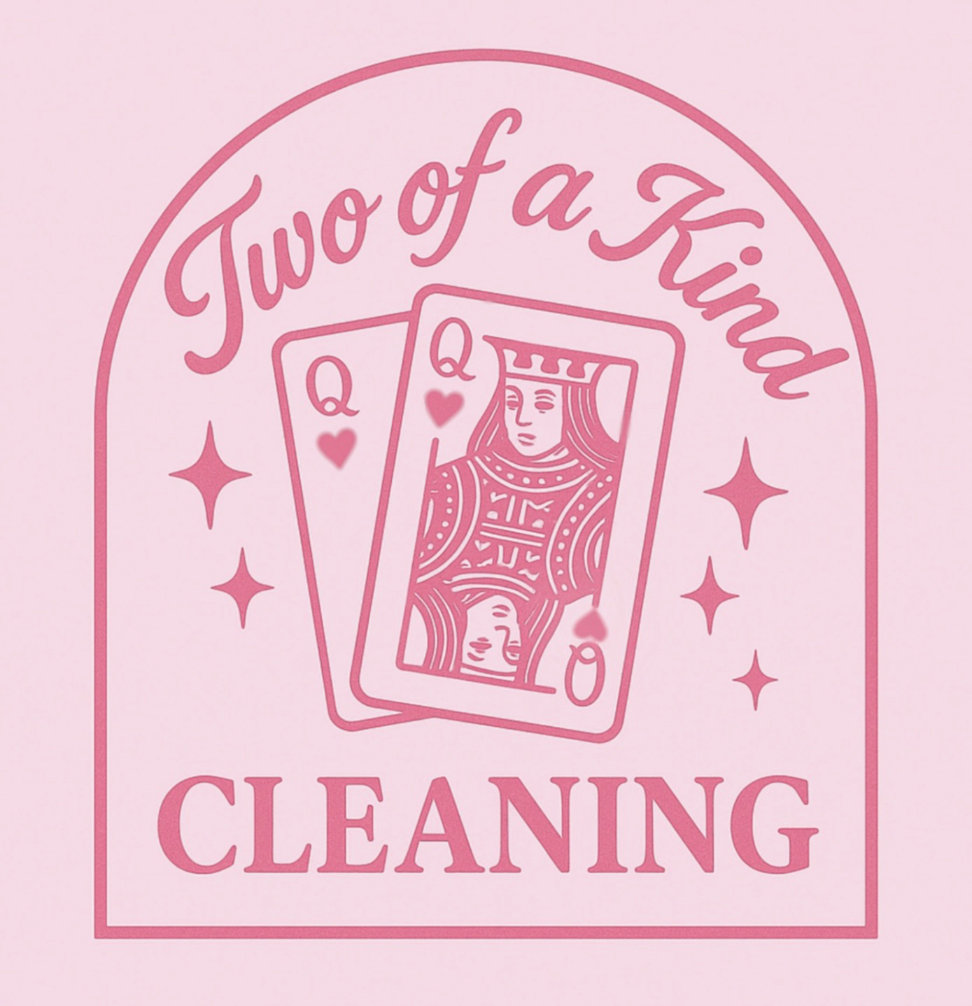 Two of a Kind Cleaning logo